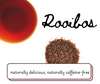 image of loose leaf and brewed Rooibos tea
